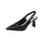 Summer Fashion Breath Able Pointed Toe Stiletto Heel PU Women Sandals Comfortable Elegant Shallow M 5