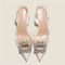 Spring And Autumn Fashion Sexy Banquet Comfortable Crystal Transparent Pointed Toe Women High Heels 0