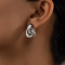 Gold Silver Color Knot Stud Earring For Women Shiny Trendy Earrings Cute Daily Wear Jewellery Fashi 0