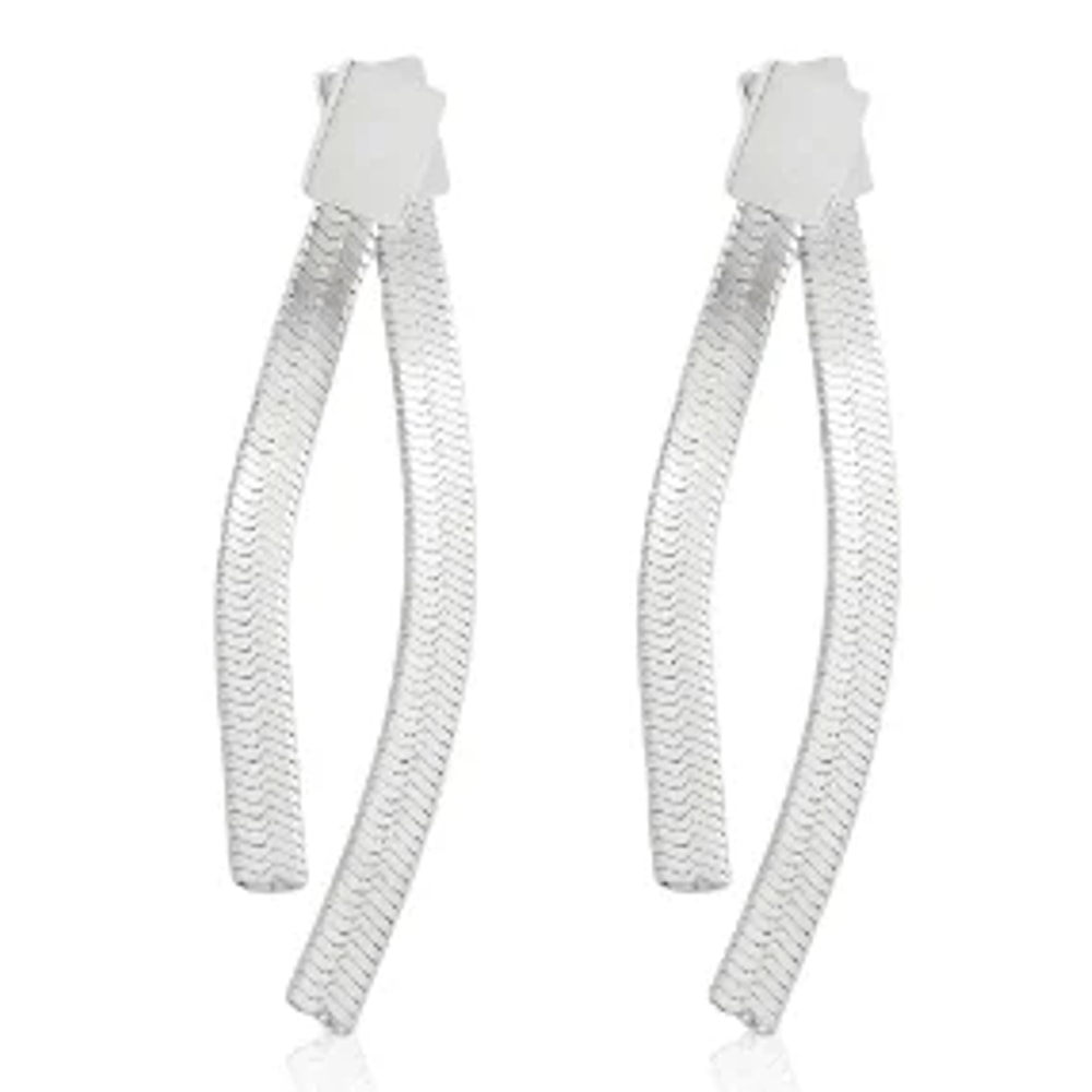 Luxury Shiny Zircon Hoop Earrings For Women Trendy Golden Stainless Steel Earrings Geometric Circle 3