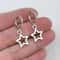 Creative Star Hoop Earrings Fashion Simple Earrings Cute Mini Little Star Gifts For Women Holiday J 2