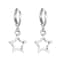 Creative Star Hoop Earrings Fashion Simple Earrings Cute Mini Little Star Gifts For Women Holiday J 4