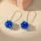 Women Fashion Trend Pearl Petal Ball Earrings For Outdoor Travel Carnival Banquet And Holiday Dress 7