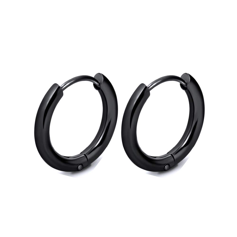 Stainless Steel Hoop Earrings For Women And Men Gold Color Small Earrings For Girls Durable Jewelle 7