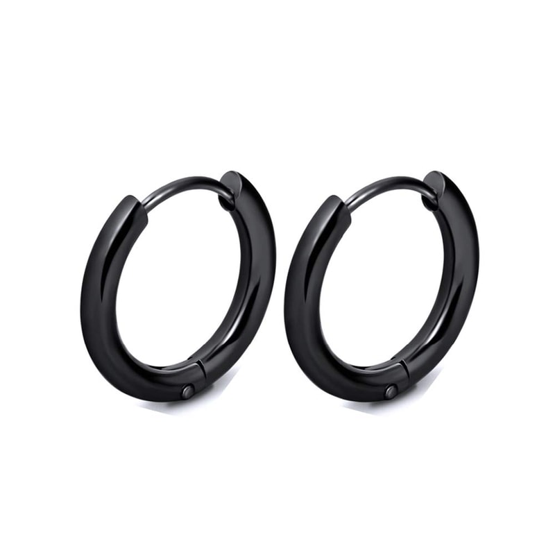 Stainless Steel Hoop Earrings For Women And Men Gold Color Small Earrings For Girls Durable Jewelle 7