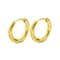 Stainless Steel Hoop Earrings For Women And Men Gold Color Small Earrings For Girls Durable Jewelle 4