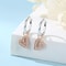 Sterling Silver Earrings Stud Hoop Crystal Earrings For Women Rose Gold Crown Heart Infinity Bee Ea 1