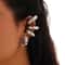 Fashion Shaped Acrylic Ear Clip For Women Simple Gold Silver No Pierced Round Earrings Punk Female 6