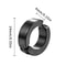 Fashion Ear Clip Non Piercing Earrings For Men Circle Round Earring Punk Rock Style Jewellery Gift 2