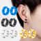 Fashion Ear Clip Non Piercing Earrings For Men Circle Round Earring Punk Rock Style Jewellery Gift 4