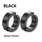 Fashion Ear Clip Non Piercing Earrings For Men Circle Round Earring Punk Rock Style Jewellery Gift 7
