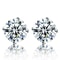 Sterling Silver Jewellery Cute Tiny Clear Crystal Stud Earrings Fashion Gift For Women Girls Teens 8