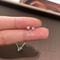 Sterling Silver Jewellery Cute Tiny Clear Crystal Stud Earrings Fashion Gift For Women Girls Teens 3