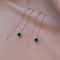 Exquisite Drop Ear Line Long Hanging Earrings For Women Zircon Crystal Bee Butterfly Flower Piercin 3