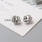 Tiny Metal Stud Earrings For Women Gold Color Twist Round Earrings Small Unusual Earrings Fashion J 7
