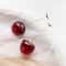 Cute Cherry Fruit Acrylic Earrings Fashion Able Resin Cherry Earrings For Women Trendy Jewellery Ac 1