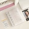 Hand Book Inner Card Booklet Binder Loose Page Collect Book Photo Cards Diary Agenda Planner Cover 6