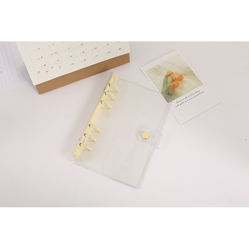 Golden Glittery Bling Binder Notebook Cover Diary Agenda Planner Paper Cover School Stationery 8