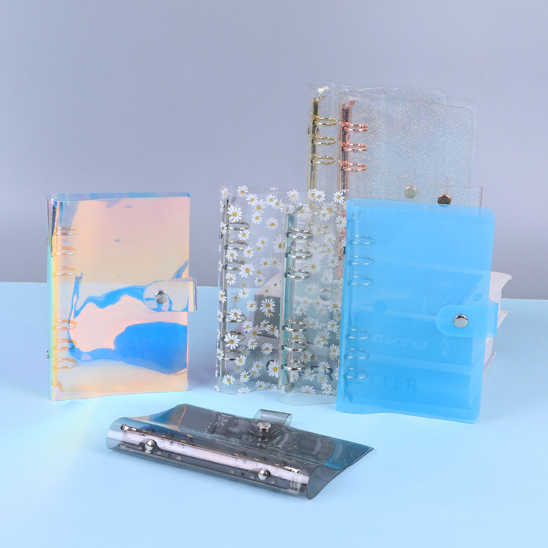 Glittery Bling Binder Notebook Cover Diary Agenda Planner Paper Cover For School Stationery 1