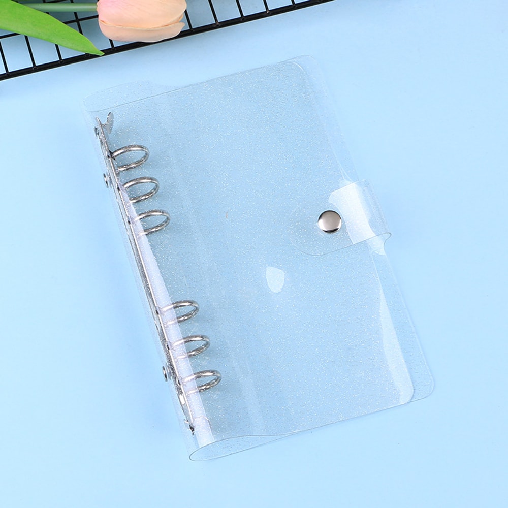 Glittery Bling Binder Notebook Cover Diary Agenda Planner Paper Cover For School Stationery 12