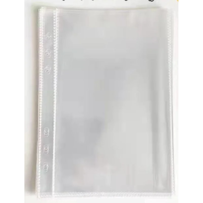 White Blue Binder Photo Cards Collect Book Diary Agenda Planner Cover Album Stationery For Organizi 7