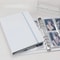 White Blue Binder Photo Cards Collect Book Diary Agenda Planner Cover Album Stationery For Organizi 5
