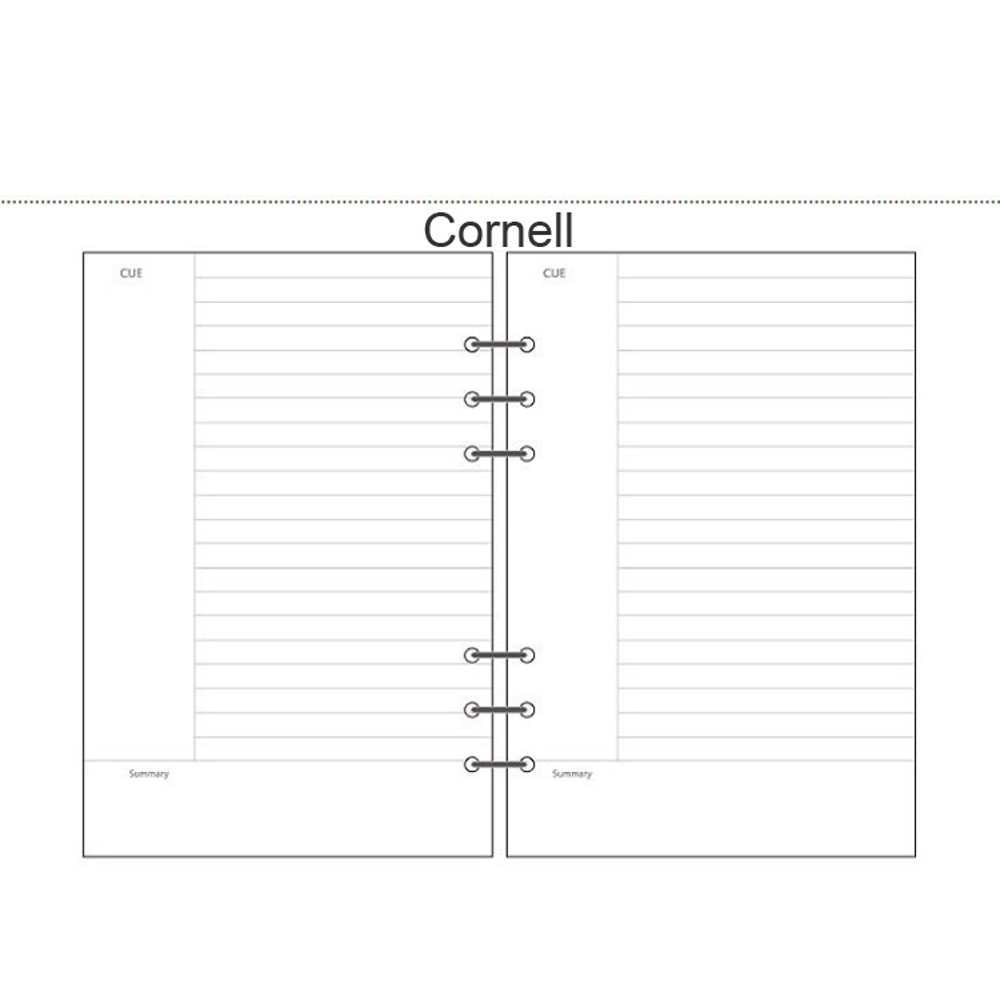 Wood Free Printing Paper Planner Inner Pages For Filofax Creative Office Notebook Spiral Filler Pap 7