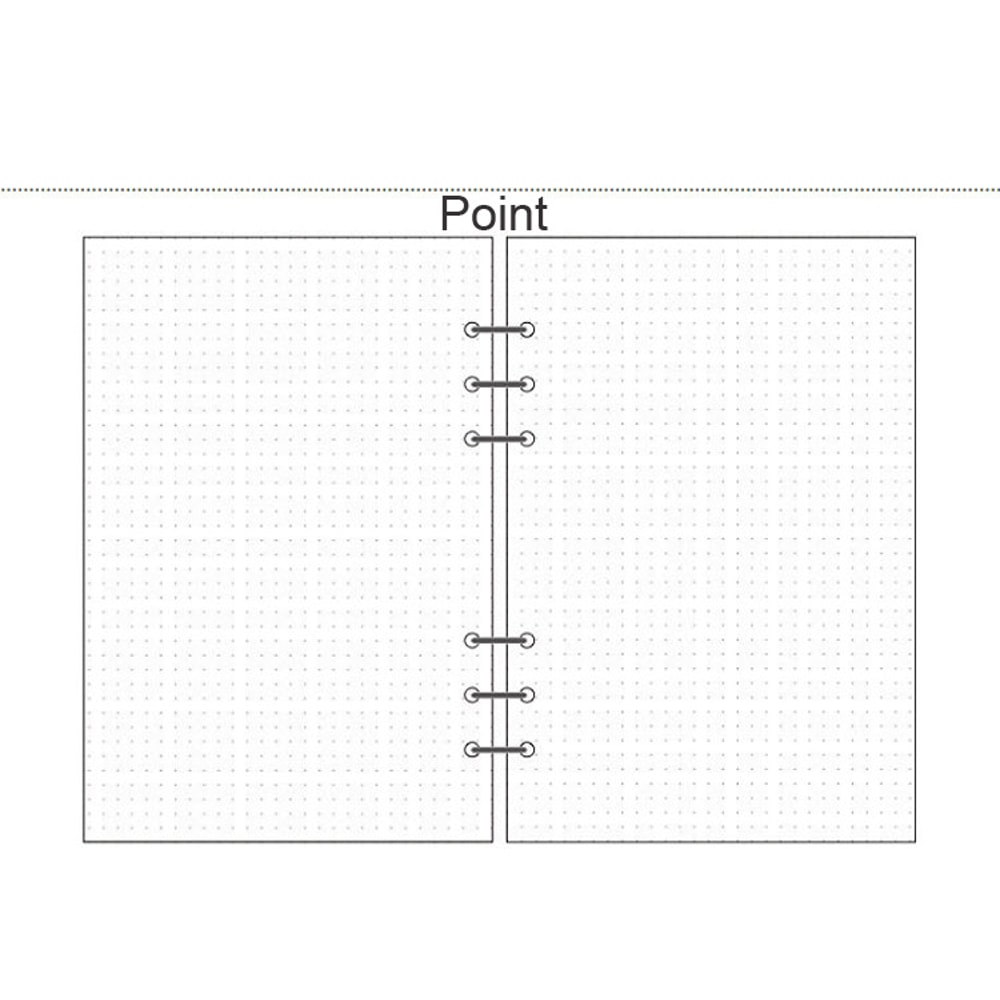 Wood Free Printing Paper Planner Inner Pages For Filofax Creative Office Notebook Spiral Filler Pap 9