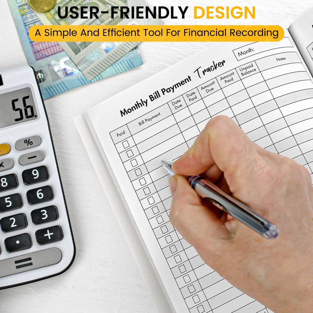 Bill Tracker & Budget Planner, Monthly Expense Organizer for Payment Tracking, Financial Management Tool