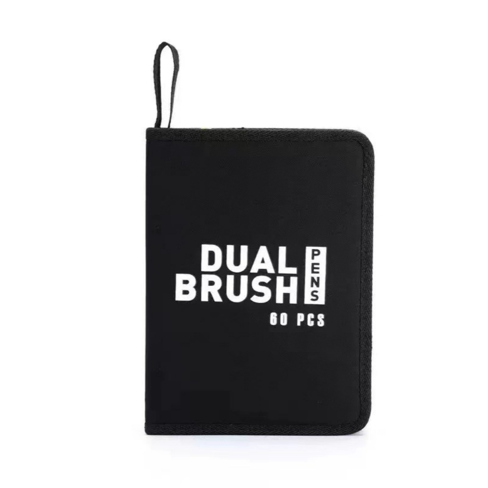 Colors Dual Tip Brush Marker Pens Watercolour Fine Liner Manga Art Accessories For Drawing Art Supp