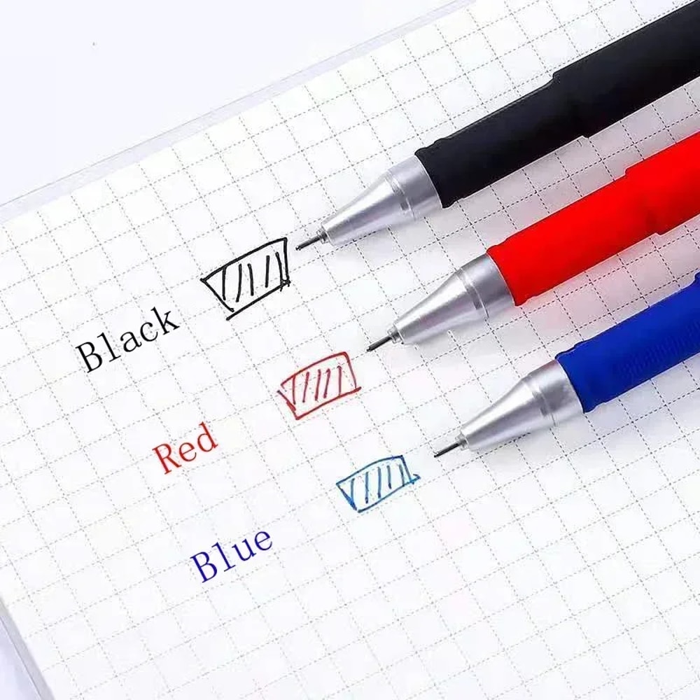 Gel Pens Set Black Blue Red Refill Gel School Office Supplies Stationery Accessories Cute Pens For 1