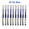 Needle Type Gel Pens Straight Liquid Black Blue Red Writing Pens School Stationery Office Supplies 7