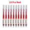 Needle Type Gel Pens Straight Liquid Black Blue Red Writing Pens School Stationery Office Supplies 8
