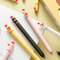 Back To School Funny Gel Pen Chicken Click Pen Stress Relief Toy FastDrying Ink For School Office 0