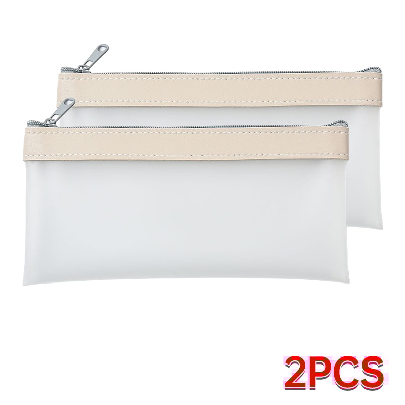 Transparent Pencil Case Large Capacity Cosmetic Bag Cute Stationery For Girls Back To School Suppli 7