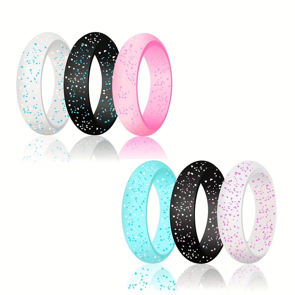 Silicone Rings For Her Rubber Rings Women Silicone Engagement Rings Women Wedding Band Silicon Ring 1