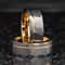 Hammered Tungsten Carbide Ring Mens Wedding Bands Fashion Jewellery Engagement Rings For Him 4