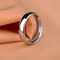 Classic White Tungsten Wedding Rings For Couples Scratch Proof Never Fade Elegant Design 1