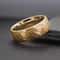 Tungsten Carbide Ring For Men Fashion Wedding Bands Hammered Engagement Rings 5
