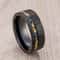 Meteorite Tungsten Ring, Fashion Jewellery for Men, Wedding Bands & Engagement Rings