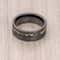 Meteorite Tungsten Ring, Fashion Jewellery for Men, Wedding Bands & Engagement Rings