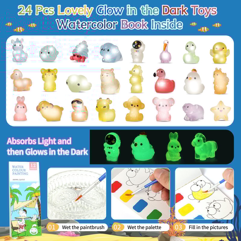 Bath Bombs For Kids With Toy Inside Natural And Organic Bubble Bath Bombs GlowintheDark Surprise In 1