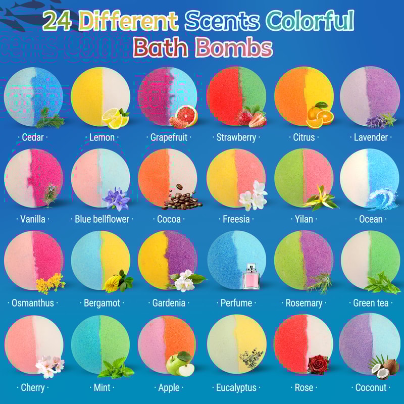 Bath Bombs For Kids With Toy Inside Natural And Organic Bubble Bath Bombs GlowintheDark Surprise In 2