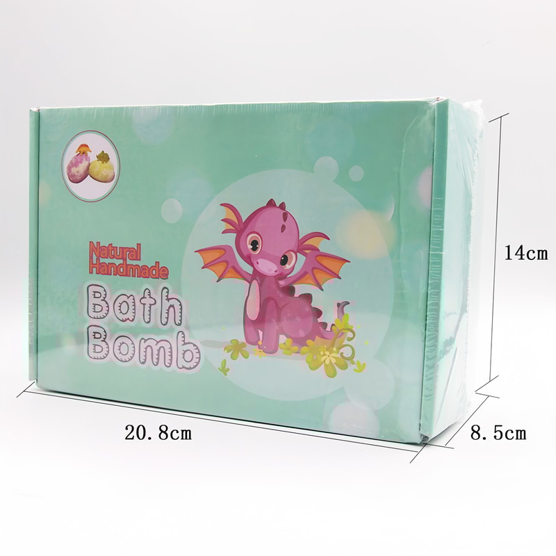 Surprising Children Explosive Bath Salt Ball Dinosaur Egg Themed Bubble Bath Ideal Birthday Gift Fo 5