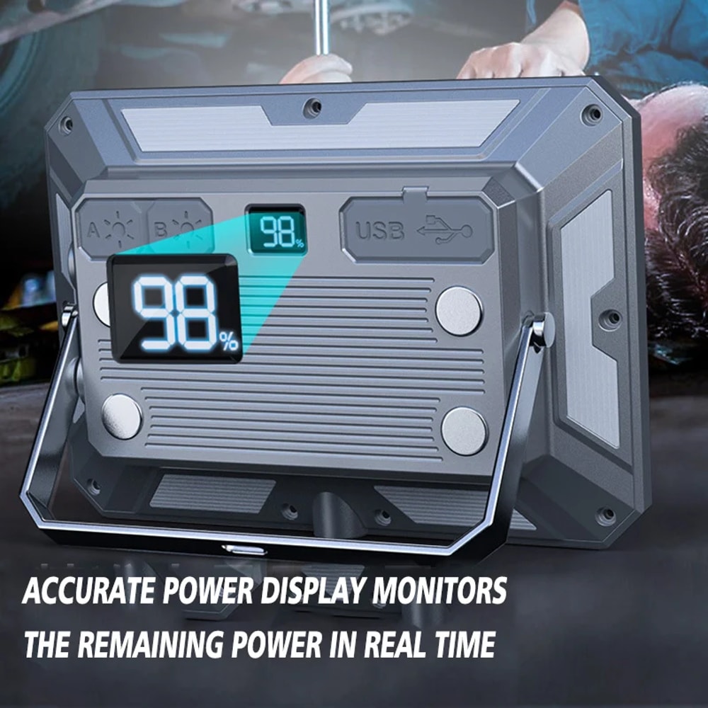 Rechargeable Super Bright Camping Lights Magnetic Torch Portable Work Light Maintenance Lamp Outdoo 2