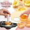 Flower Shaped Pastry Tamper Creative Dough Presser Cake Mold For BiscuitsPies DIY Baking Tools Kit 1
