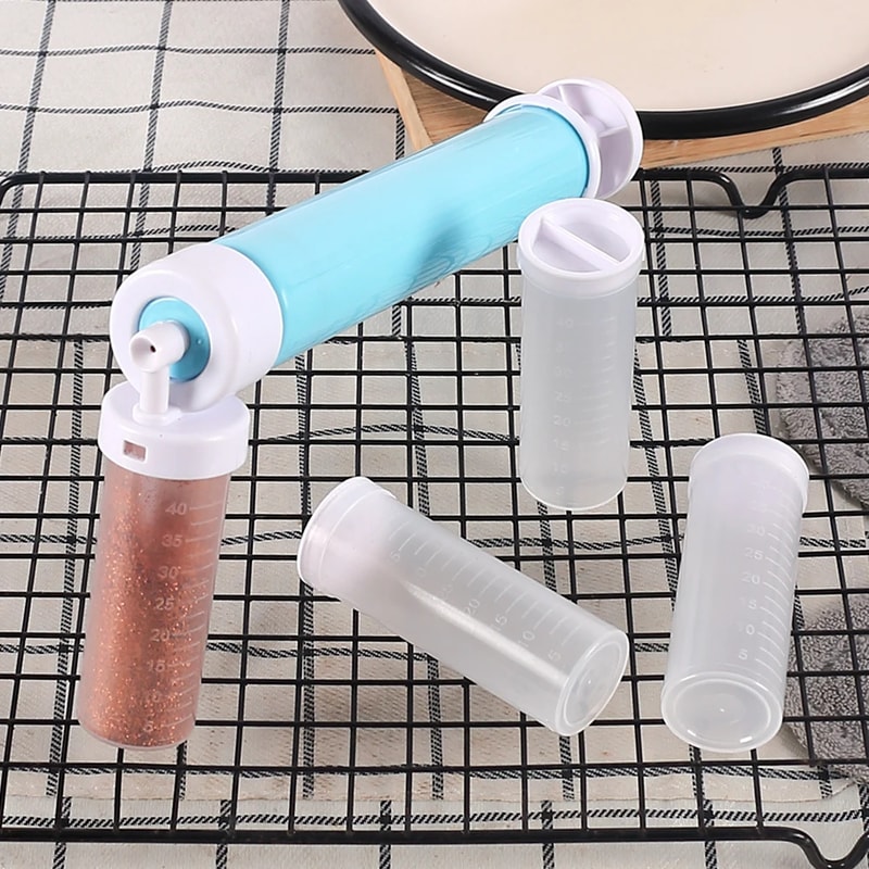 Manual Air Brush Kit for Cake Decorating, Baking Spray Tool, Perfect for Cupcakes, Cookies, Desserts