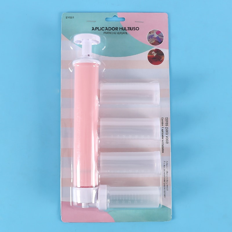 Manual Air Brush Kit for Cake Decorating, Baking Spray Tool, Perfect for Cupcakes, Cookies, Desserts