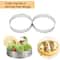 Classic Stainless Steel Mousse Ring Cake Mold, Tart Bottom Tower, Fruit Pie Quiches Baking Tool