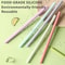 Reusable Colorful Silicone Straws Safe ScratchResistant HeatResistant Bubble Tea Straw Cup Accesso 1